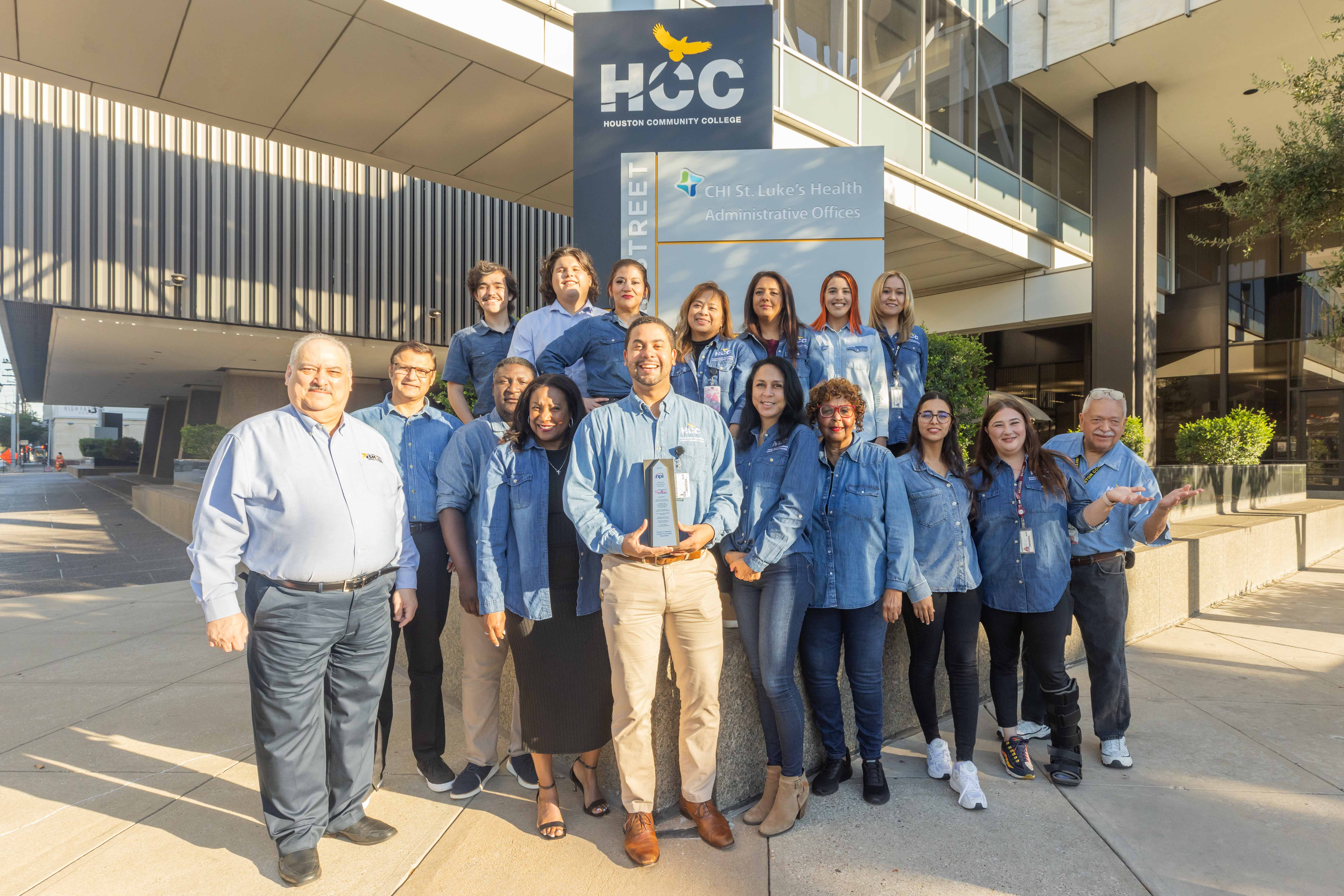 Group photo of the HCC Procurement Team