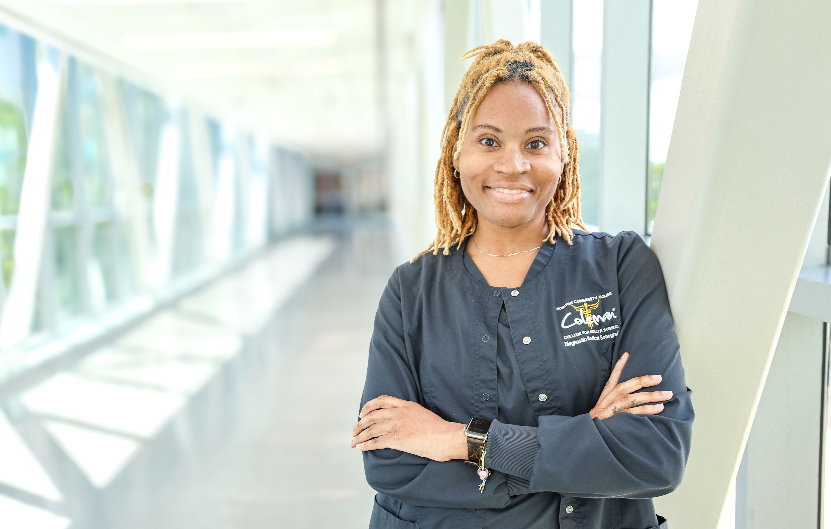 Scharese Wright, HCC Diagnostic Medical Sonography student